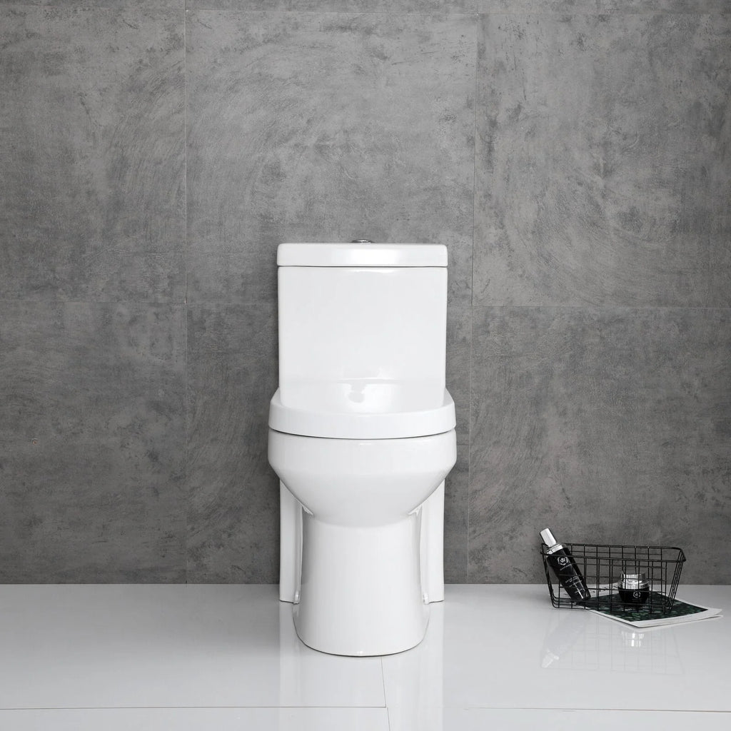 One-Piece Dual Flush Ceramic Compact Toilet D634282