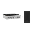 6 Burner Gas Cooktop with Griddle R552