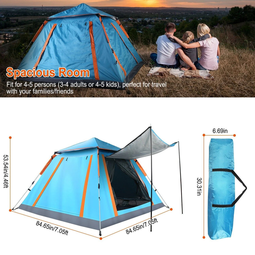3-4 Person Pop Up Outdoor Camping Tent G18086