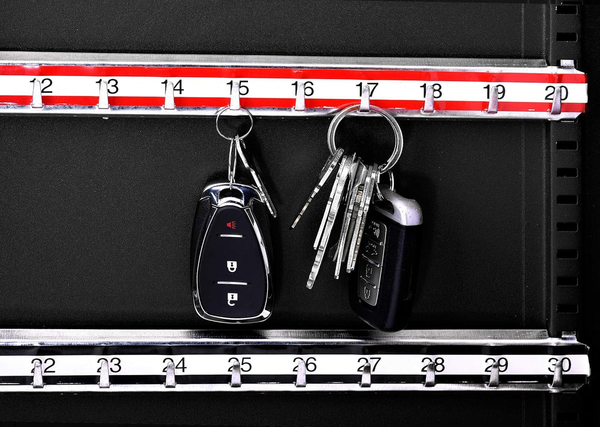 Black 200 Key Steel Key Storage Cabinet H21246