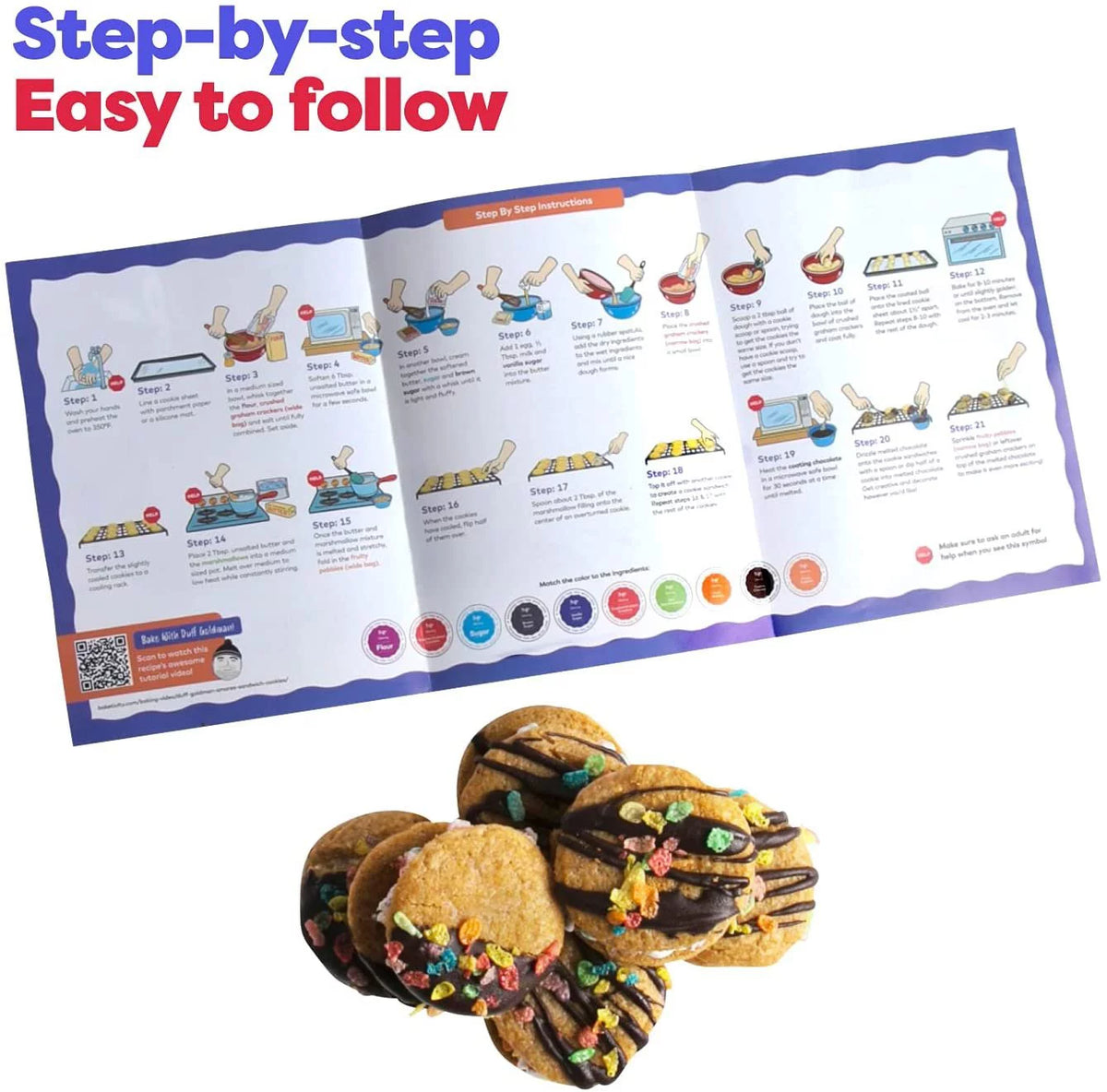 DIY Baking Set for Kids with Pre-Measured Ingredients M978