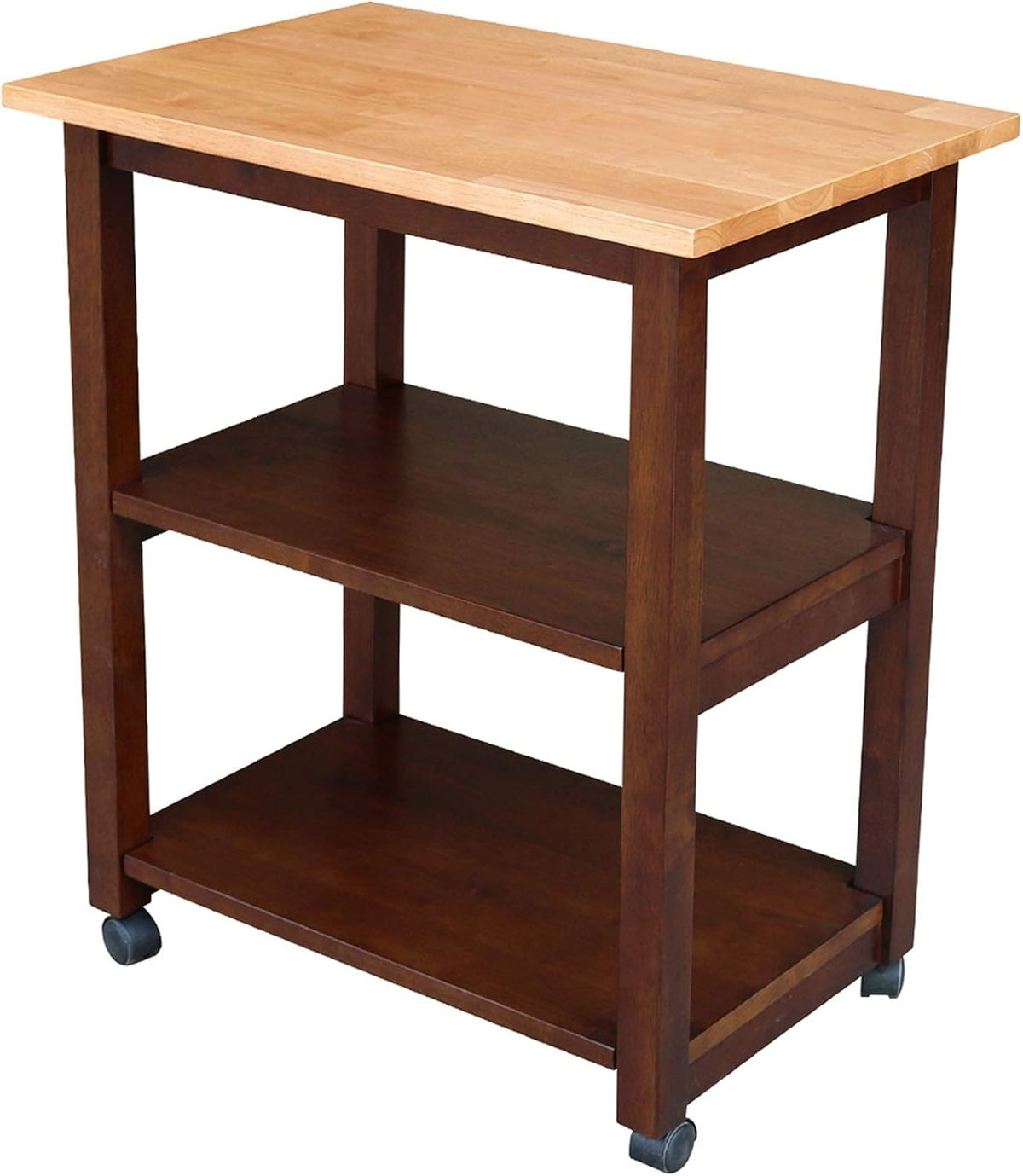 Oak Microwave Cart U596642
