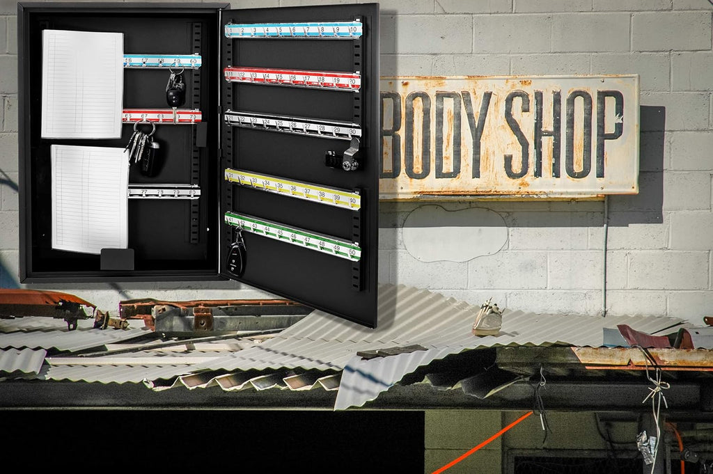 Black 200 Key Steel Key Storage Cabinet H21246