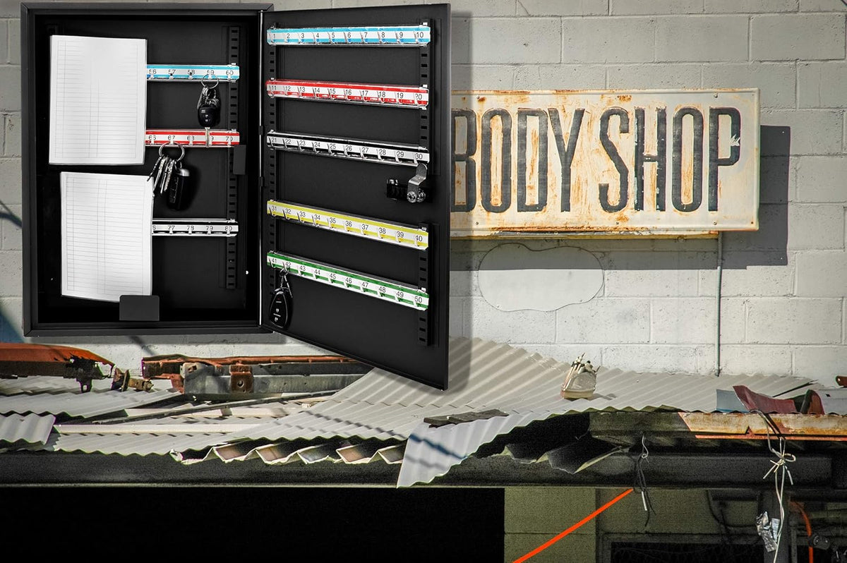 Black 200 Key Steel Key Storage Cabinet H21246
