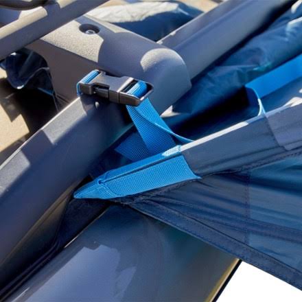 Blue Car Awning H4447
