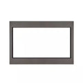 27 in. Black Stainless Steel Trim Kit for Built In Microwaves F840328