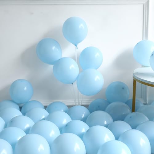 Blue Snowflake Balloon Garland Arch Kit with Silver Blue White Latex Balloons L6811