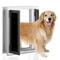Aluminum Pet Door with Double Panels O741749