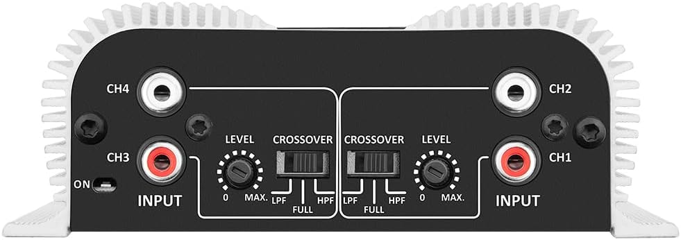 4 Channels 400 Watts Rms Car Audio Amplifier 2 Ohm B630622
