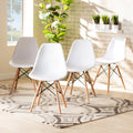White Dining Chair Set of 4 Y367