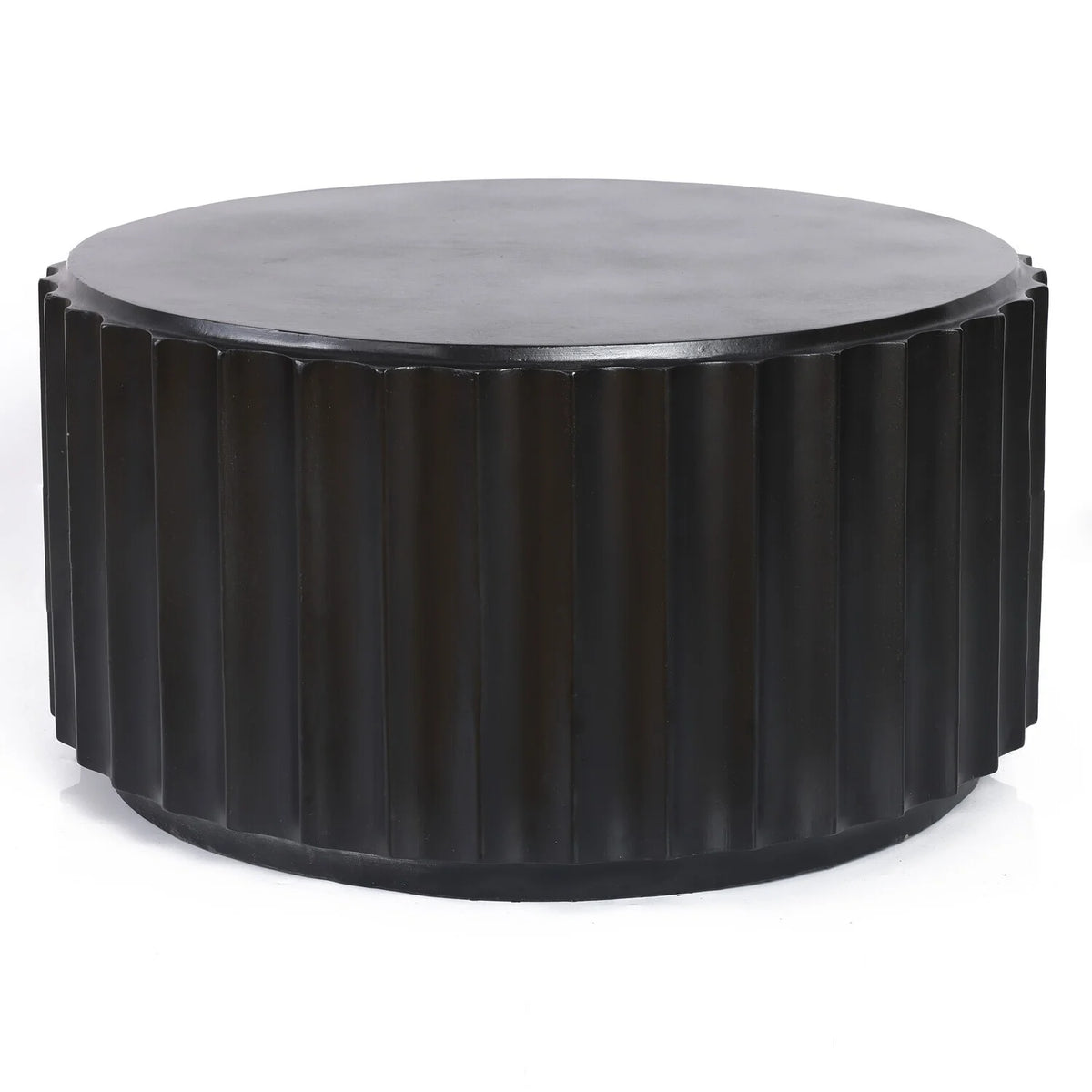Black Round Coffee Table B1109