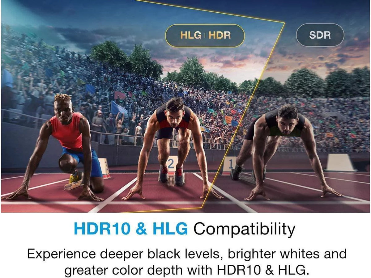 True 4K UHD Gaming Projector 4000 Lumens 240Hz Refresh Rate HDR10 HLG R15772