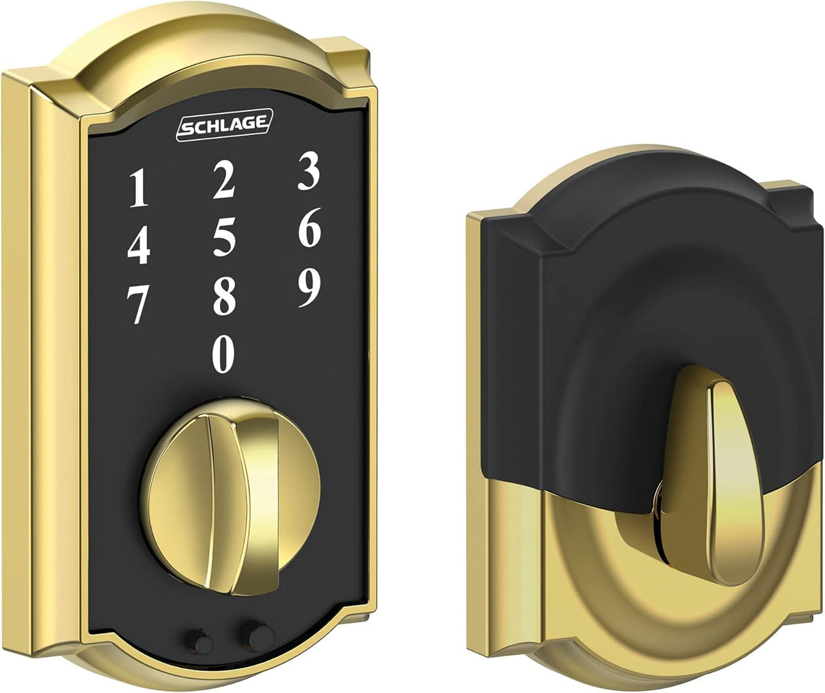 Satin Nickel Electronic Keyless Entry Deadbolt L95274
