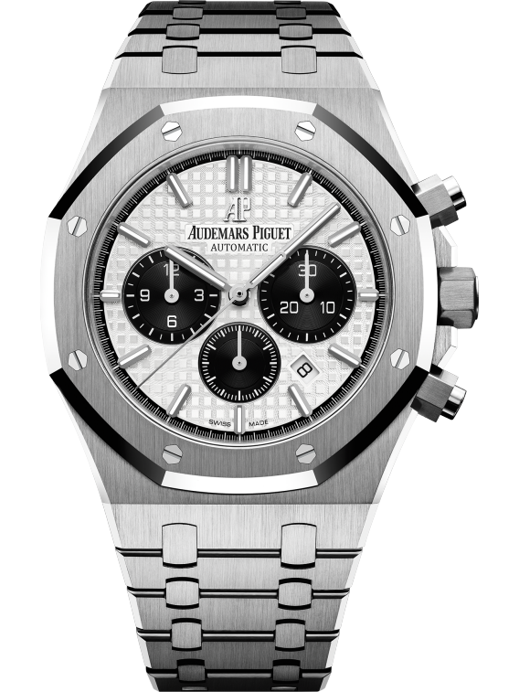 White Dial Chronograph 41mm E186919