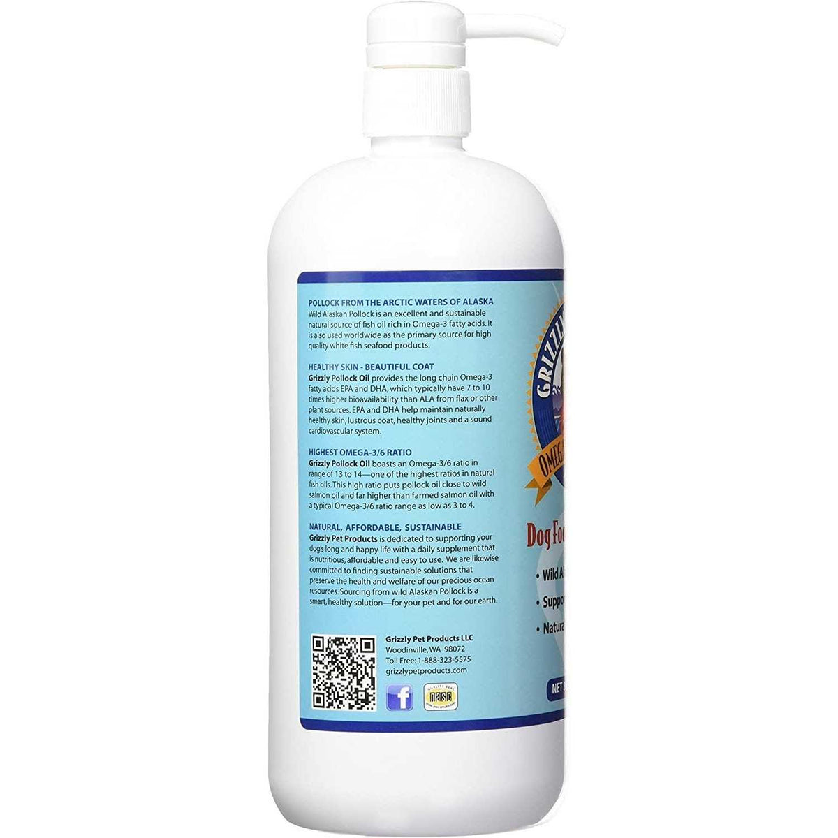 Dog Pollock Oil Pet Supplies O952435