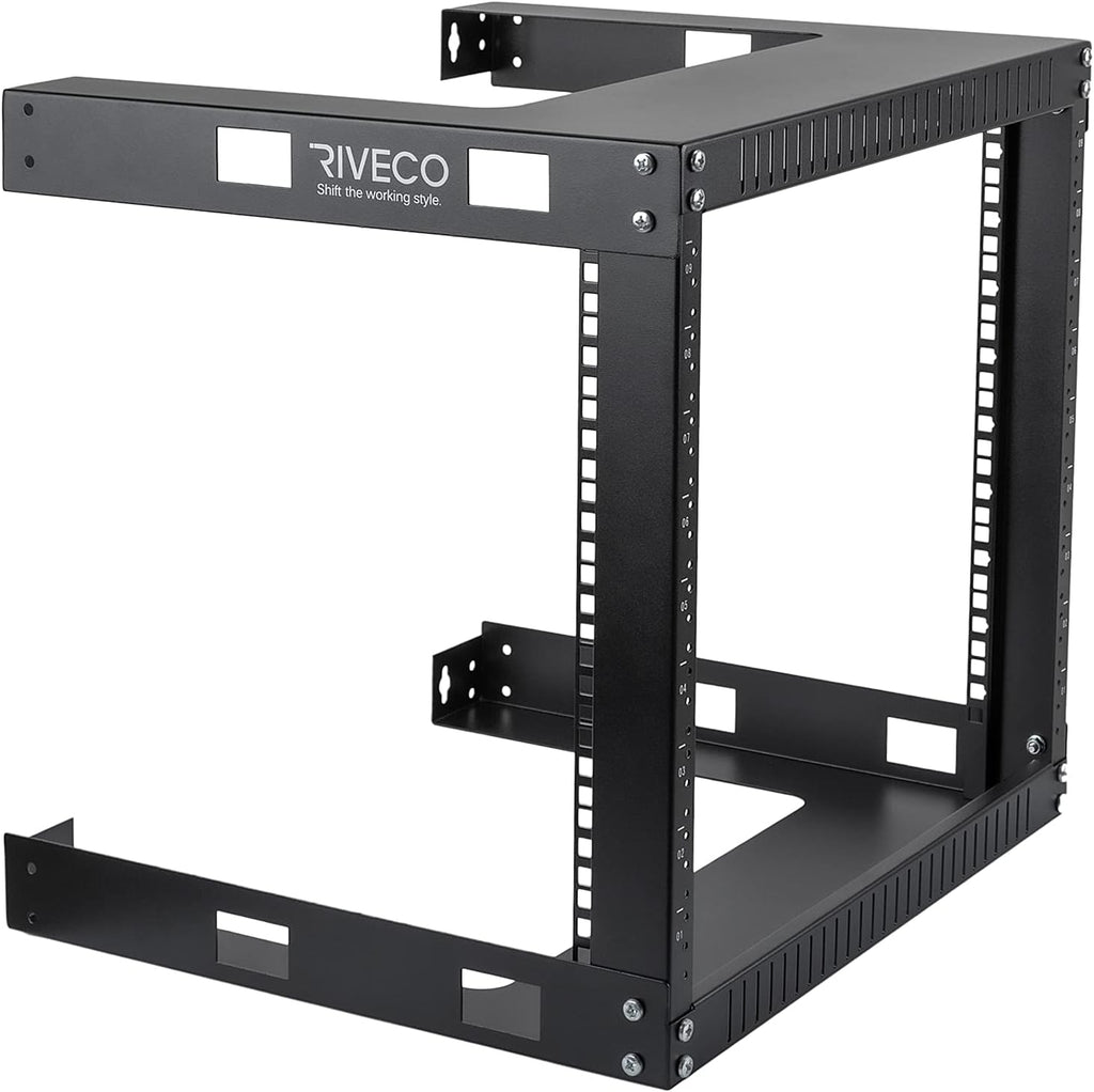 12U 19 Wall Mount Server Rack Black V127665