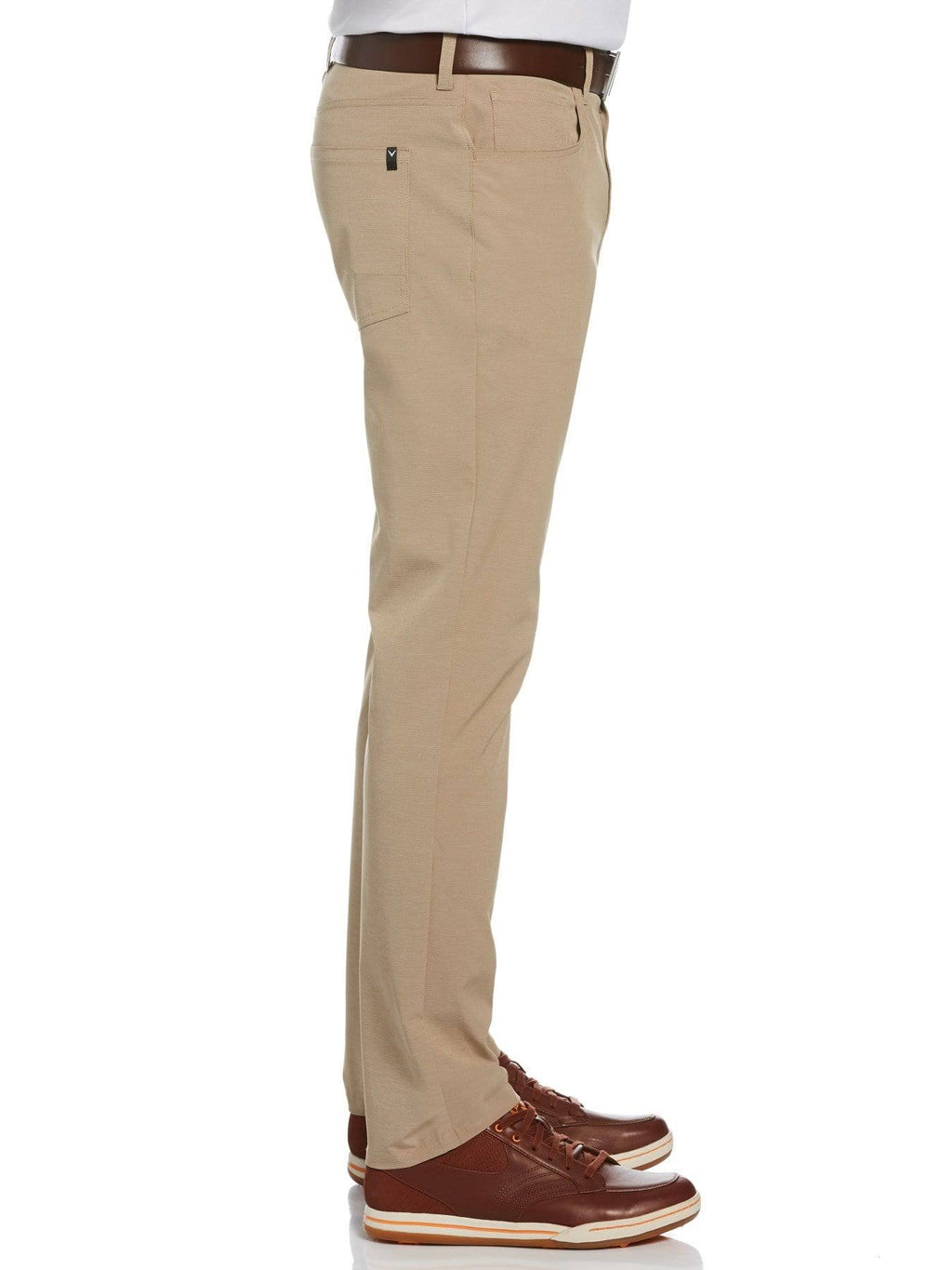 Khaki Heather Beige 5-Pocket Pant R739