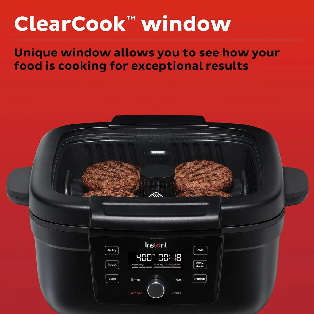 6-in-1 Indoor Grill & Air Fryer U376