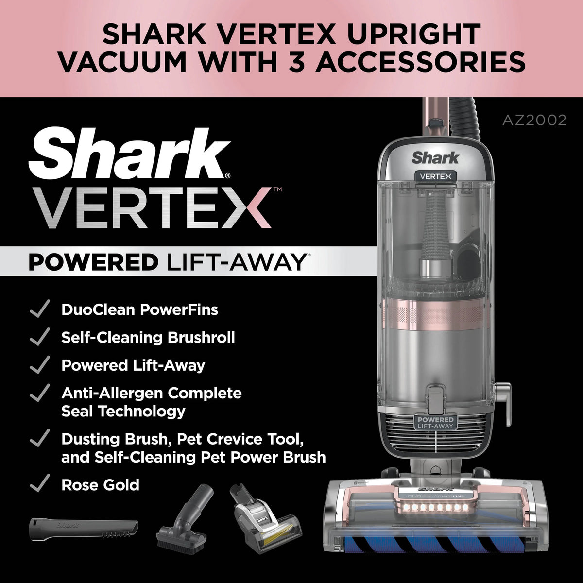Upright Vacuum with Self-Cleaning Brushroll J382719