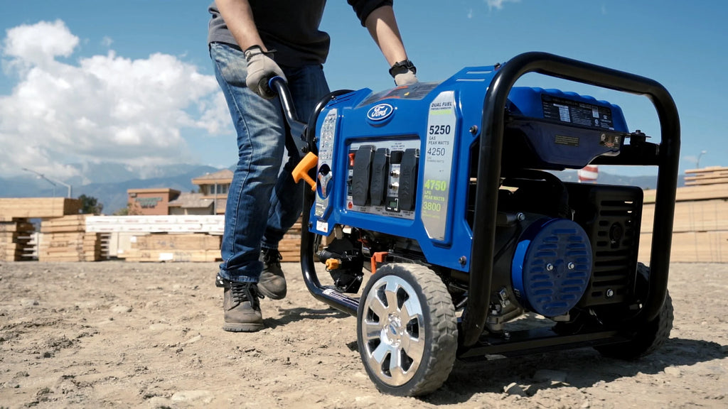 5,250-Watt Dual Fuel Portable Generator U5228