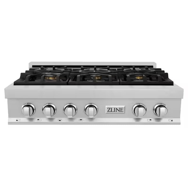6 Burner Gas Cooktop with Griddle R552
