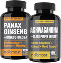 Red Panax Ginseng Ashwagandha Ginkgo Biloba Black Pepper B36712