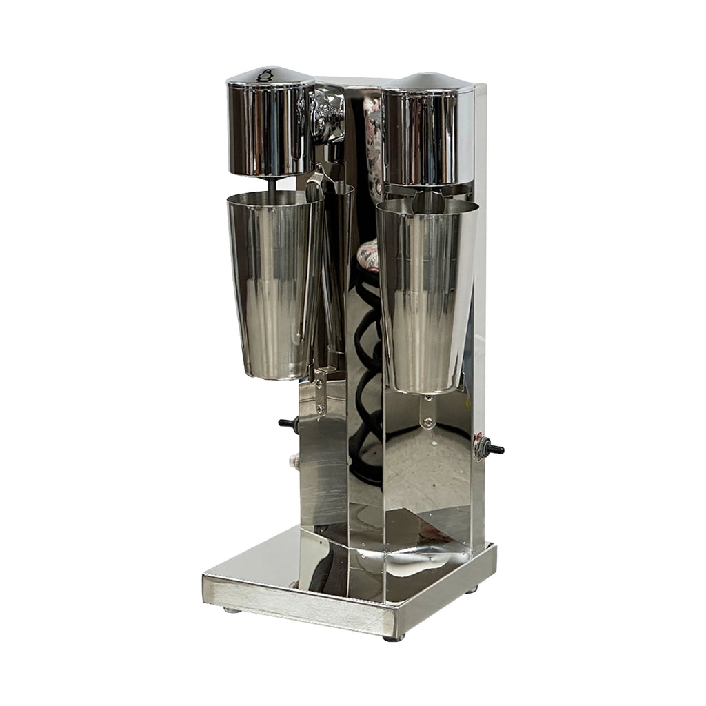 110V Stainless Steel Double Head Milk Shake Machine L4329