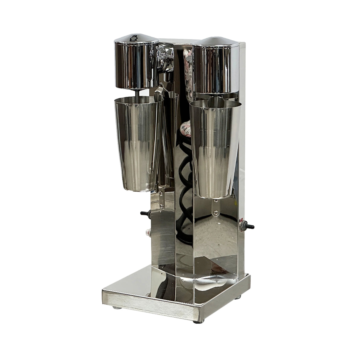 110V Stainless Steel Double Head Milk Shake Machine L4329