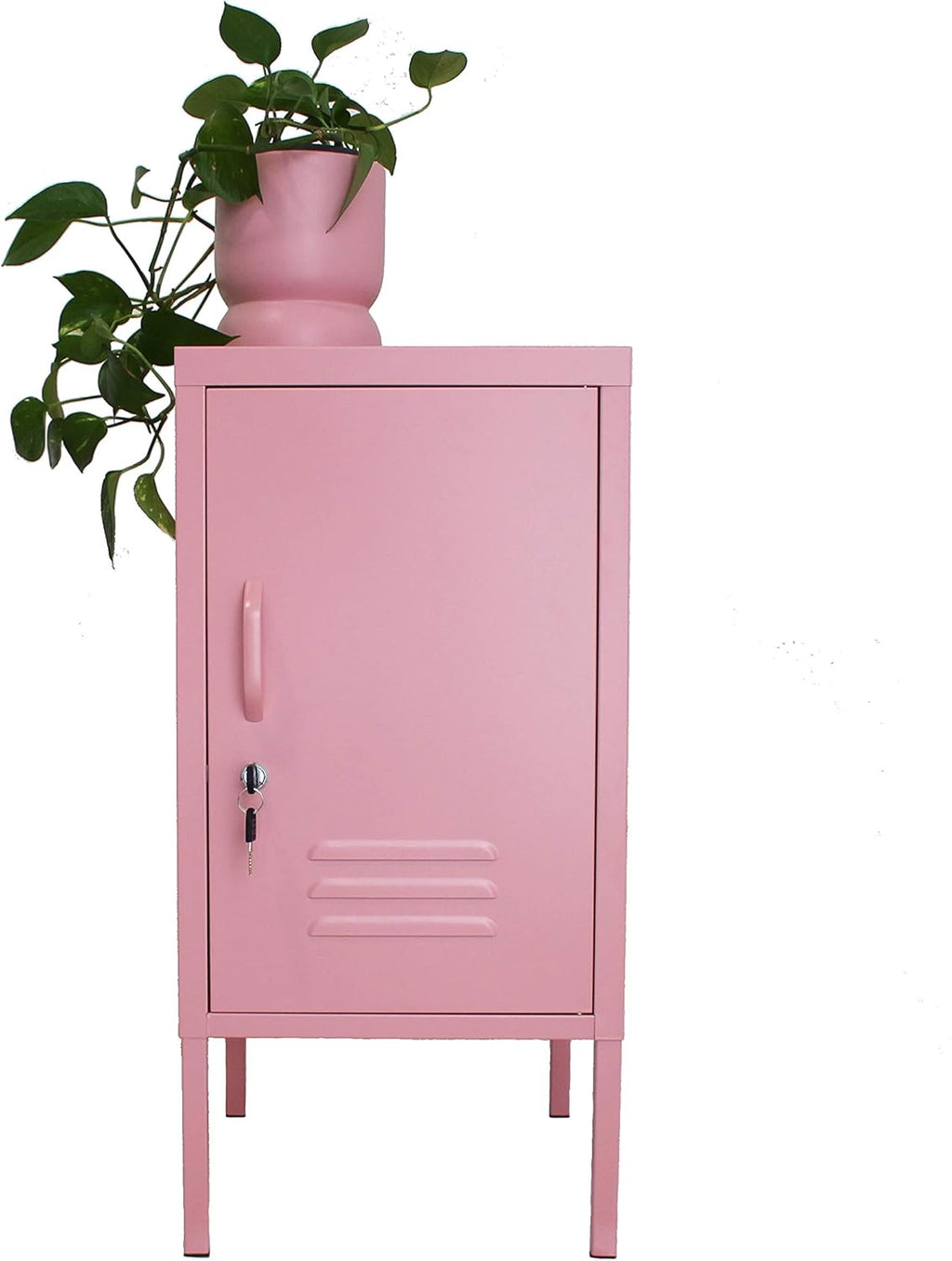 Metal Storage Cabinet End Table K977