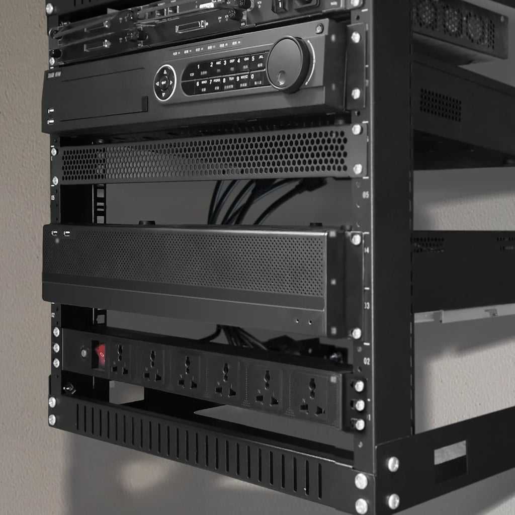 12U 19 Wall Mount Server Rack Black V127665