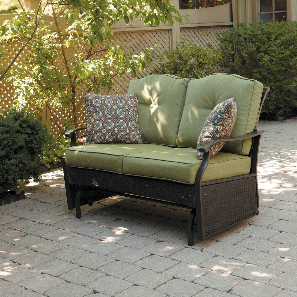Steel Outdoor Glider Loveseat U523696