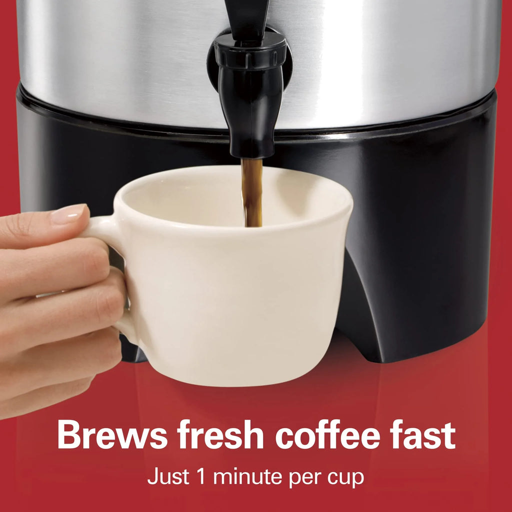 45 Cup Coffee Urn and Hot Beverage Dispenser P19418