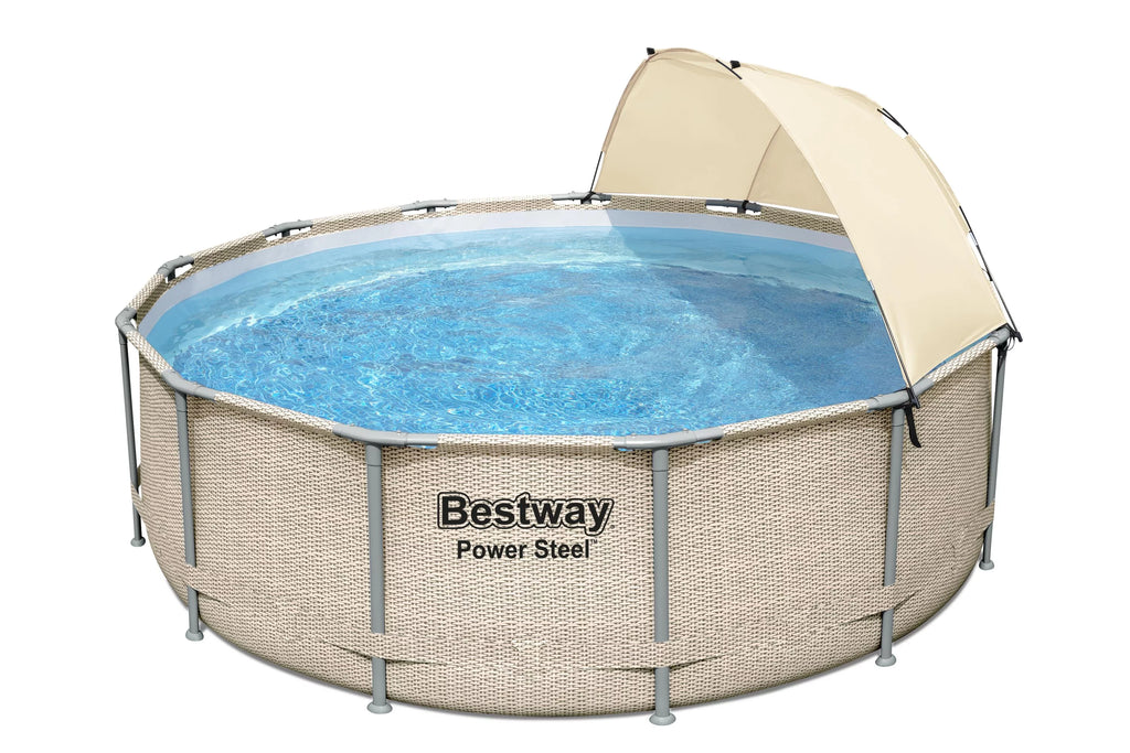 14' x 42 Round Above Ground Swimming Pool Set U775578
