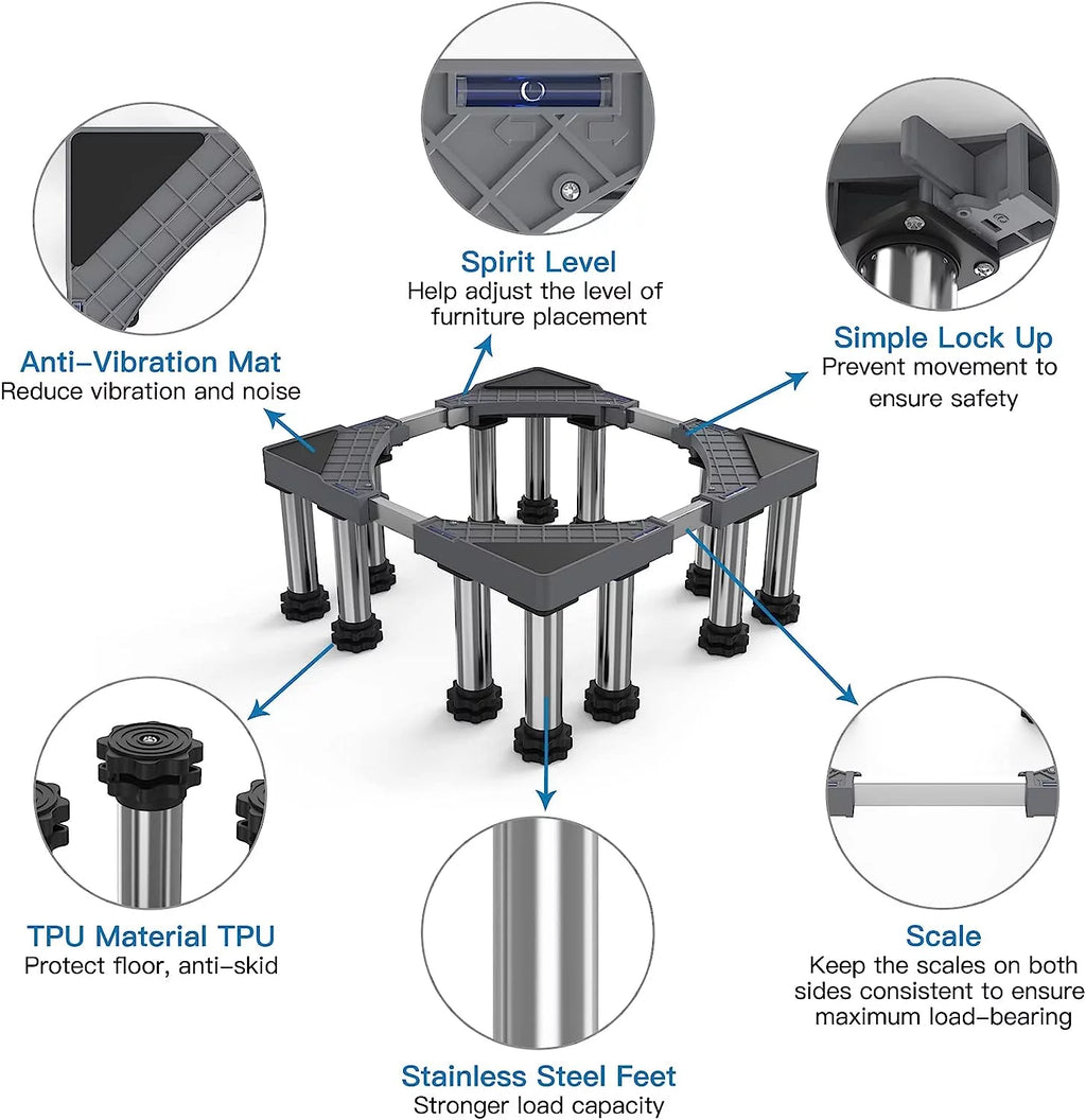 Adjustable Heavy Duty Fridge Stand Q765701