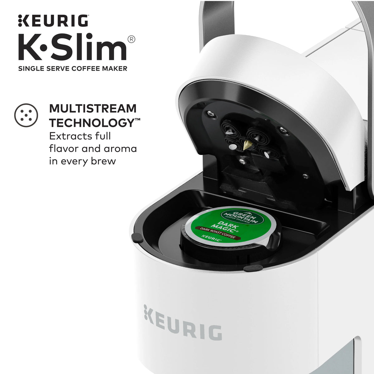 Single-Serve K-Cup Pod Coffee Maker, Black B153