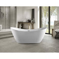 Acrylic 71 in. x 29 in. Freestanding Soaking Bathtub K680