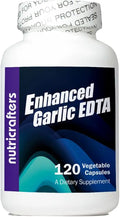 Garlic EDTA 120 Capsules 3 Pack + Minerals 180 Capsule Bundle T295113