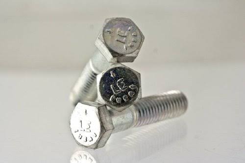 1/4-28 x 4 Grade 5 Hex Cap Screw Zinc Plated Z101