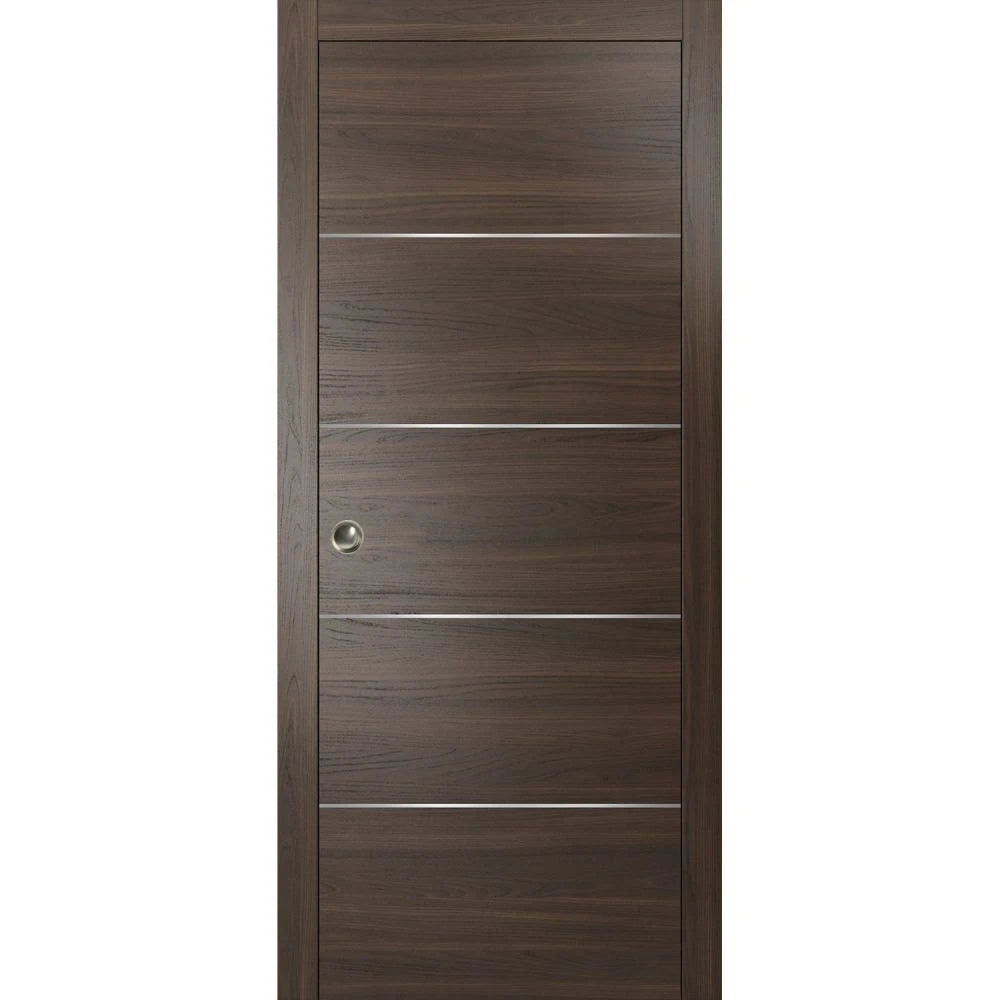 Solid Wood Interior Sliding Pocket Door I727063