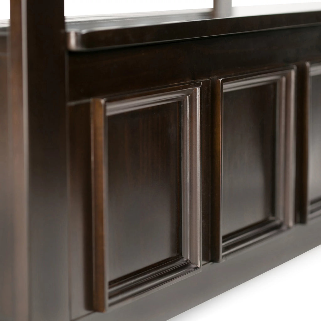 Solid Wood 48 inch Wide Storage Bench Y744