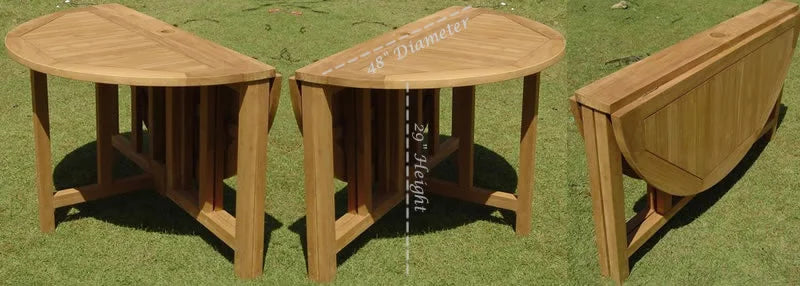 4 Seater 5 Pc Teak Dining Set I73124