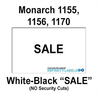White Price Gun Labels X2755