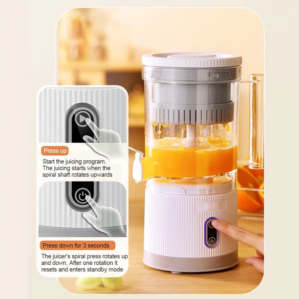 Electric Juicer USB Charging Citrus Squeezer I178