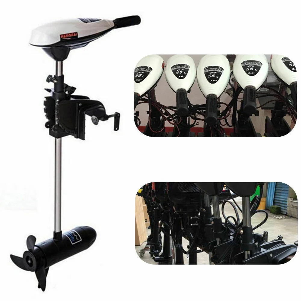 65LBS 12V Electric Trolling Outboard Motor H468