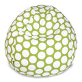 Polka Dot Large Classic Bean Bag Chair Lime Green X629