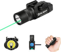 1350 Lumens Rechargeable Tactical Flashlight with Green Beam and White LED M282