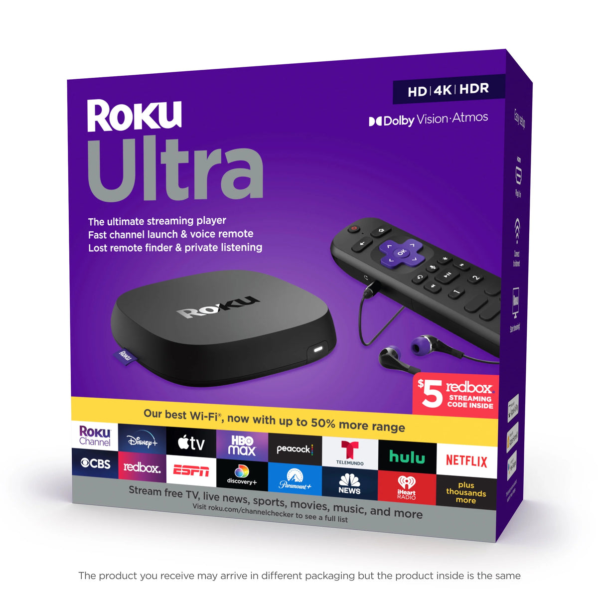 4K HDR Streaming Device with Voice Remote T9583