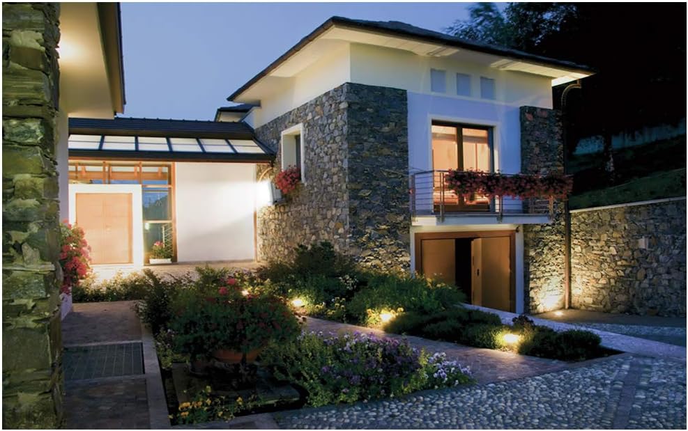 10W LED Landscape Lights 12V Low Voltage Outdoor Spotlights Warm White 3000K IP65 Waterproof 4 Pack U47088