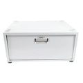 Black Laundry Pedestal with Drawer Y273
