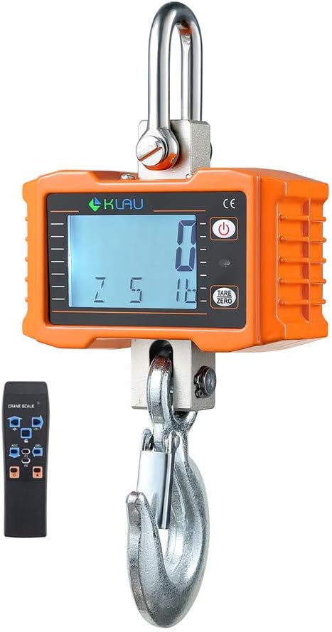 1000 kg 2000 lb Digital Hanging Scale T550